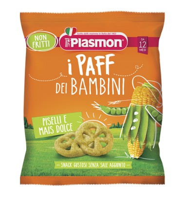 PLASMON PAFF Snack Pis/Mais15g