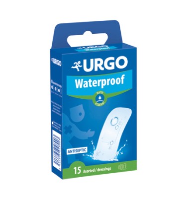 URGO WATERPROOF CER ASSORT 15P