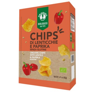 CHIPS DI LENTICCHIE E PAPRIKA