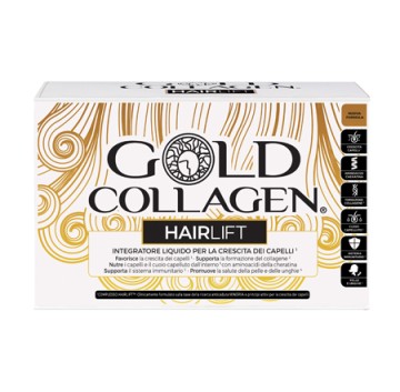 Gold Collagen Hairlift 10fl -OFFERTISSIMA-ULTIMI PEZZI-ULTIMI ARRIVI-PRODOTTO ITALIANO-