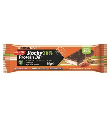 ROCKY 36% PROT BAR CARAMEL 50G