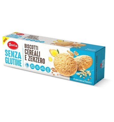 DORIA BISCOTTI CEREALI-ZENZERO