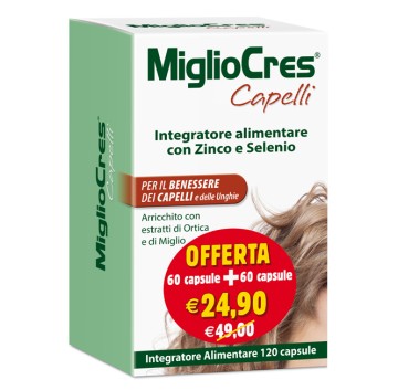 Migliocres 60+60cps Promo--OFFERTISSIMA-ULTIMI PEZZI-PRODOTTO ITALIANO-