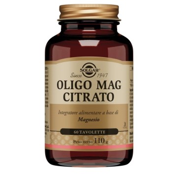 OLIGO MAG CITRATO 60TAV SOLGAR