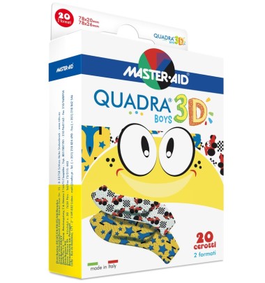 QUADRA-CER 3D BOYS 20PZ ASSORT