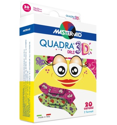 QUADRA CER 3D GIRL 20PZ ASSORT