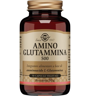 AMINO GLUTAMMINA 500 50CPS VEG