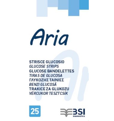 STRISCE MIS GLICEMIA ARIA 25PZ