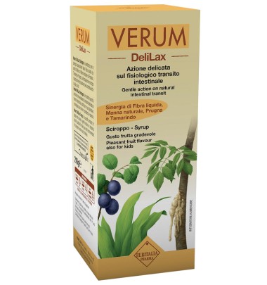 VERUM DELILAX SCIROPPO 216G -OFFERTISSIMA-ULTIMI PEZZI-ULTIMI ARRIVI-PRODOTTO ITALIANO-