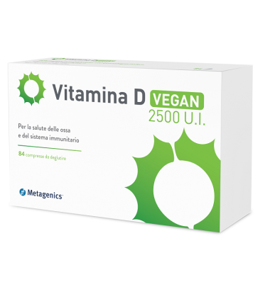 VITAMINA D 2500 IU VEGAN 84CPR