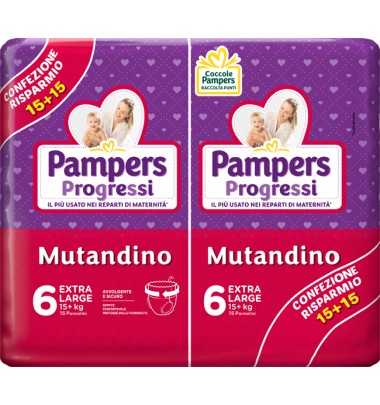 PAMPERS PROG MUT XL 30PZ    5049