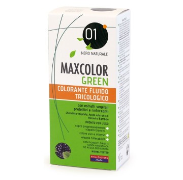 MAX COLOR GREEN 01 NERO NAT