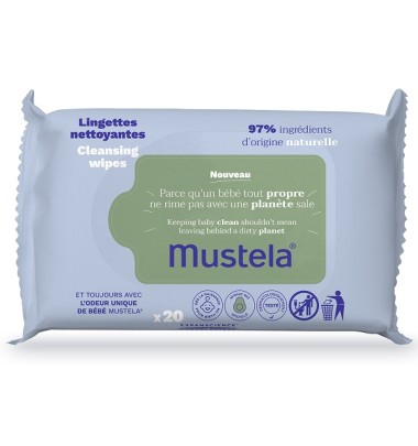 MUSTELA SALVIETTE MULTI 20PZ