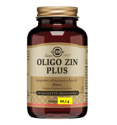 OLIGO ZIN PLUS 100TAV SOLGAR