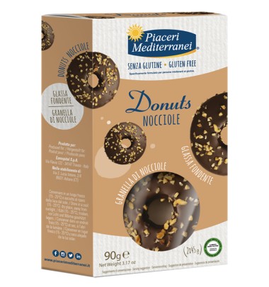 PIACERI MEDIT DONUTS NOCCIOLE