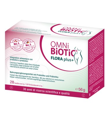 OMNI BIOTIC FLORA PLUS+ 28BUST