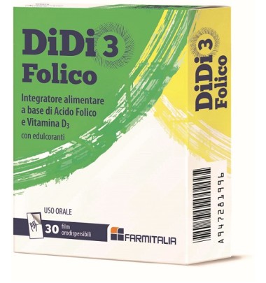 DIDI3 FOLICO 30FILM ORODISPERS