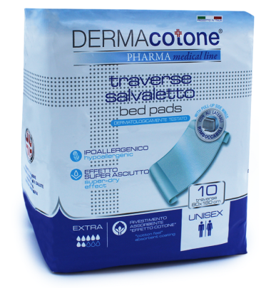 DERMACOTONE Trav.80x180 10pz