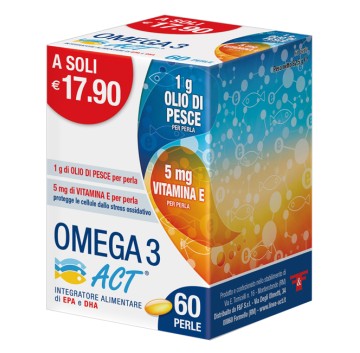OMEGA 3 ACT 60PERLE 1G
