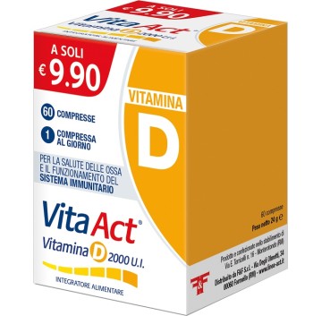 VITA ACT VIT D 2000 UI 60CPR