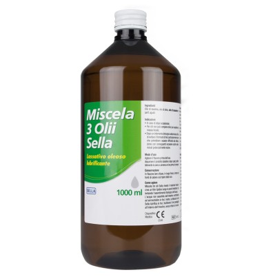 MISCELA 3 OLII.1000ML SELLA -OFFERTISSIMA-ULTIMI PEZZI-ULTIMI ARRIVI-PRODOTTO ITALIANO-