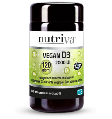 NUTRIVA VEGAN D3 120CPR CABASSI