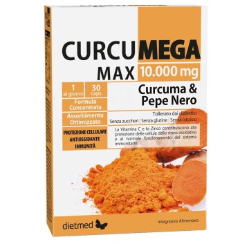 CURCUMEGA MAX 10000MG 30CPS