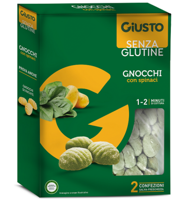 GIUSTO S/G GNOCCHI SPINACI500G