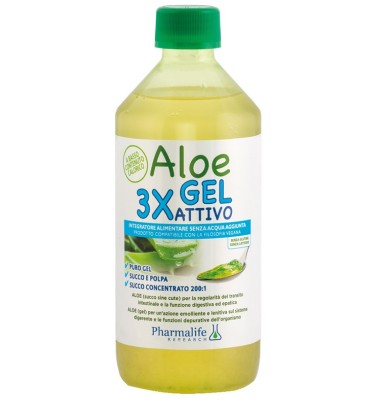 ALOE GEL 3X ATTIVO 500ML
