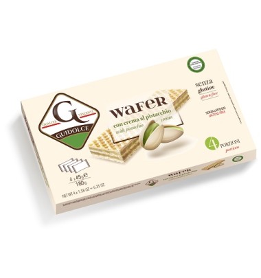 GUIDOLCE Wafer Pistacchio 180g