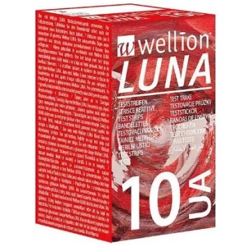 WELLION LUNA Ac.Urico 10 Str.