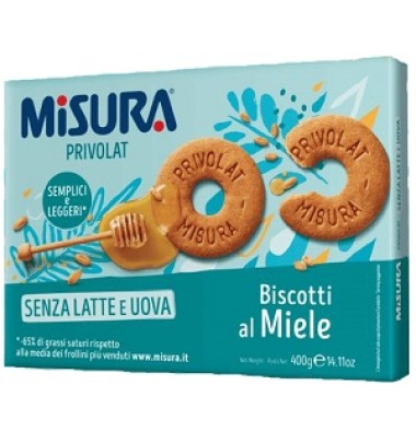 MISURA Bisc.Miele Privolat400g