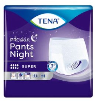 TENA PANTS NIGHT L 10PZ 3672