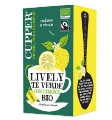 CUPPER TE' VERDE LIMONE BIO