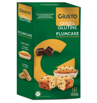 GIUSTO S/G PLUMCAKE C/GTT CIOC