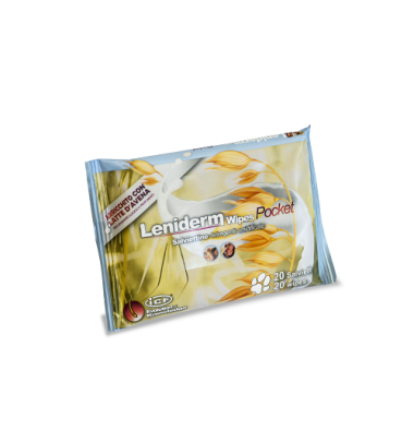 LENIDERM Wipes Pocket 20pz