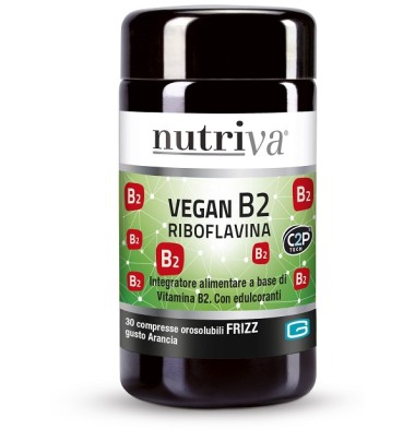 NUTRIVA VEGAN B2 FIZZ 30CPR