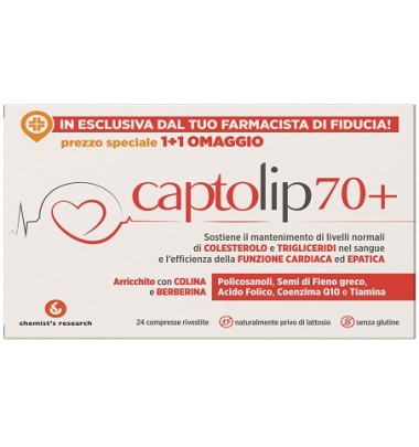 Captolip 70+ 24cpr