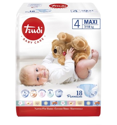 TRUDI PANNOLINI MAXI 7/18KG 722