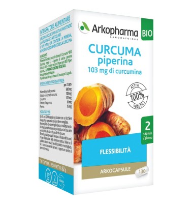 ARKOCPS CURCUMA+PIPERINA130CPS