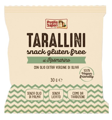 PUGLIA SAP.Tarallini Rosm. 30g