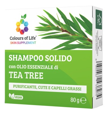 TEA TREE Sh.Solido 80gr COLOUR