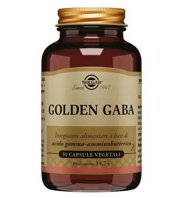 GOLDEN GABA 50CPS VEG SOLGAR