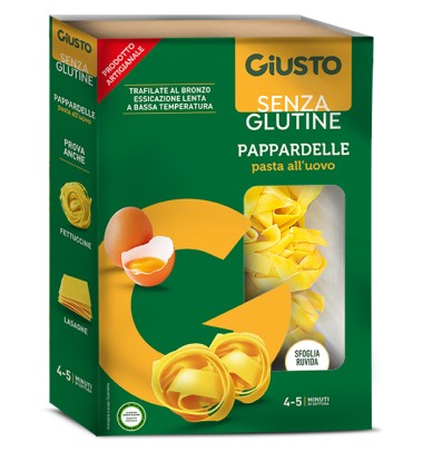 GIUSTO S/G PAPPARDELLE 250G