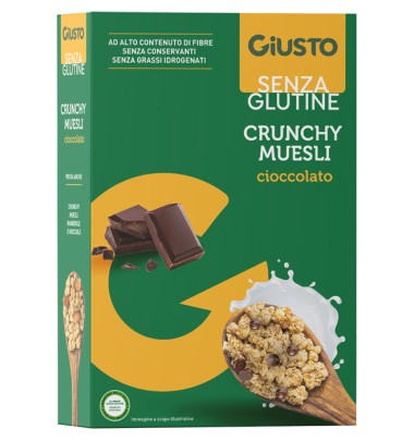 GIUSTO S/G MUESLI AVENA/CIOC