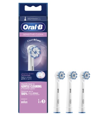 ORALB REFILL EB-60-3 SENS CLEA - 40% DI RIMBORSO ACQUISTANDO ANCHE 1 SPAZZOLINO ELETTRICO O IDROPULSORE ;PER INFO VEDI IN DESCRIZIONE -