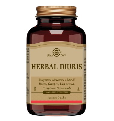 HERBAL DIURIS 100CPS VEG