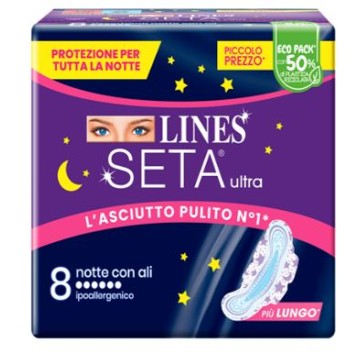 LINES SETA ULTRA NOTTE 8PZ