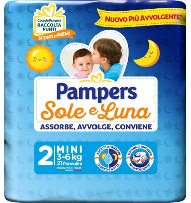 PAMPERS SL MINI 21PZ