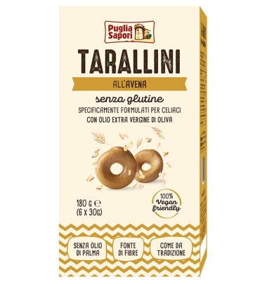 PUGLIA SAP.Tarallini Avena180g